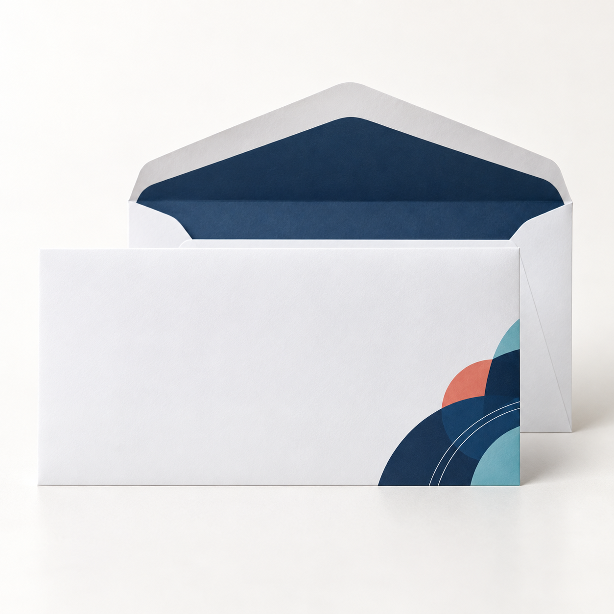 Plain face envelope printing