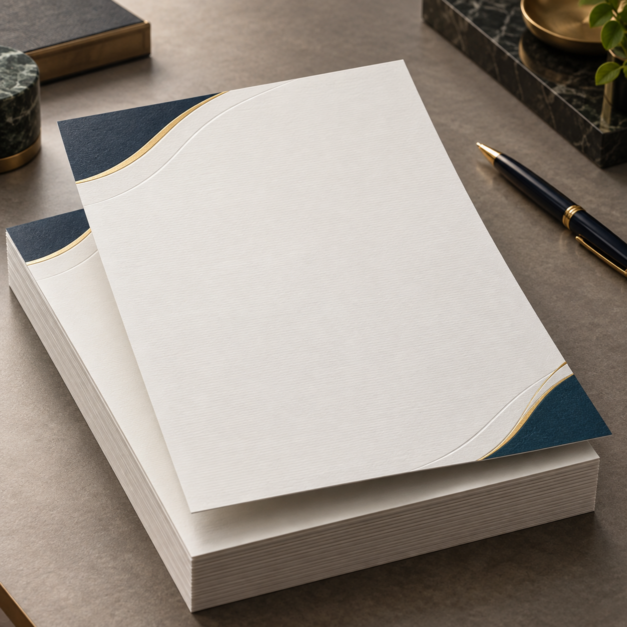 Executive bond paper letterhead printing