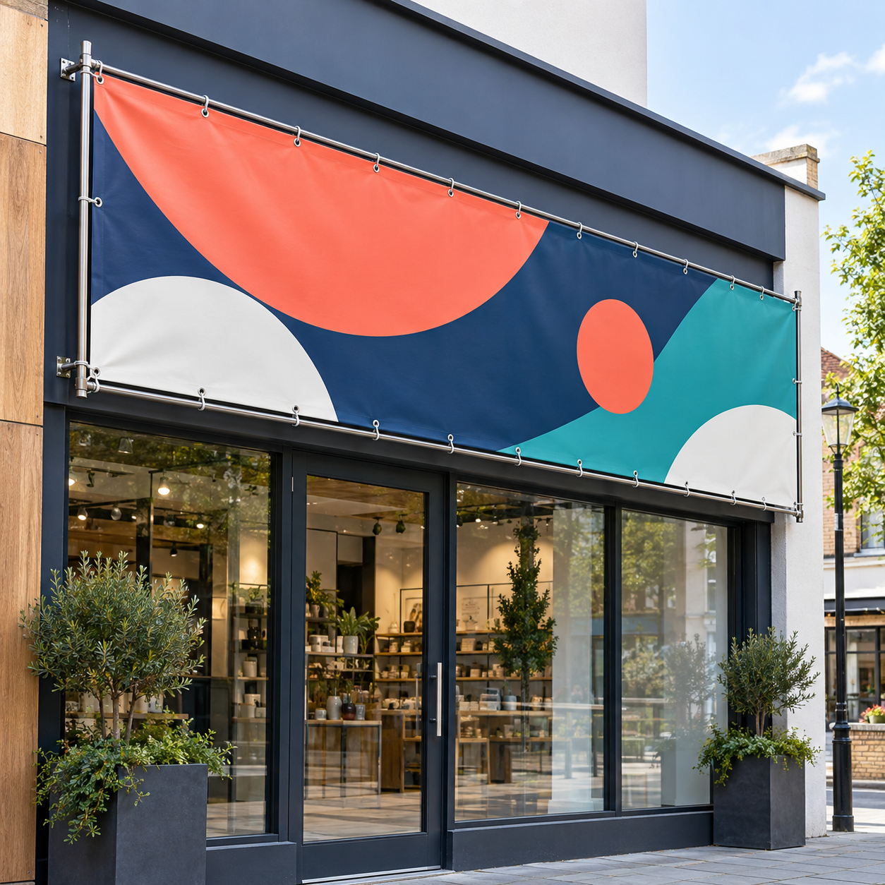 Flex banner outdoor signage